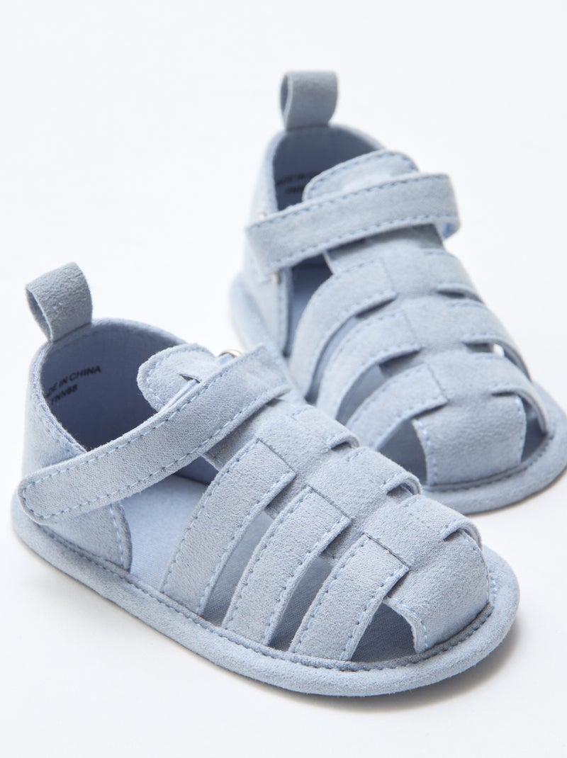 Paio di sandali con velcro Verde - Kiabi