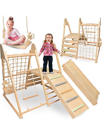 Palestra in legno 5 in 1 mamabrum per bambini dai 3 anni