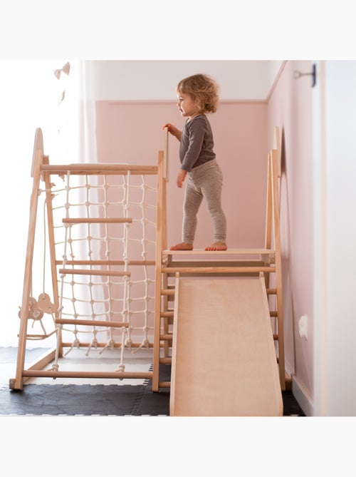 Palestra in legno 5 in 1 mamabrum per bambini dai 3 anni - Kiabi Palestra in legno 5 in 1 mamabrum per bambini dai 3 anni - Kiabi