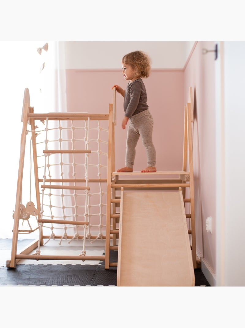 Palestra in legno 5 in 1 mamabrum per bambini dai 3 anni Beige - Kiabi