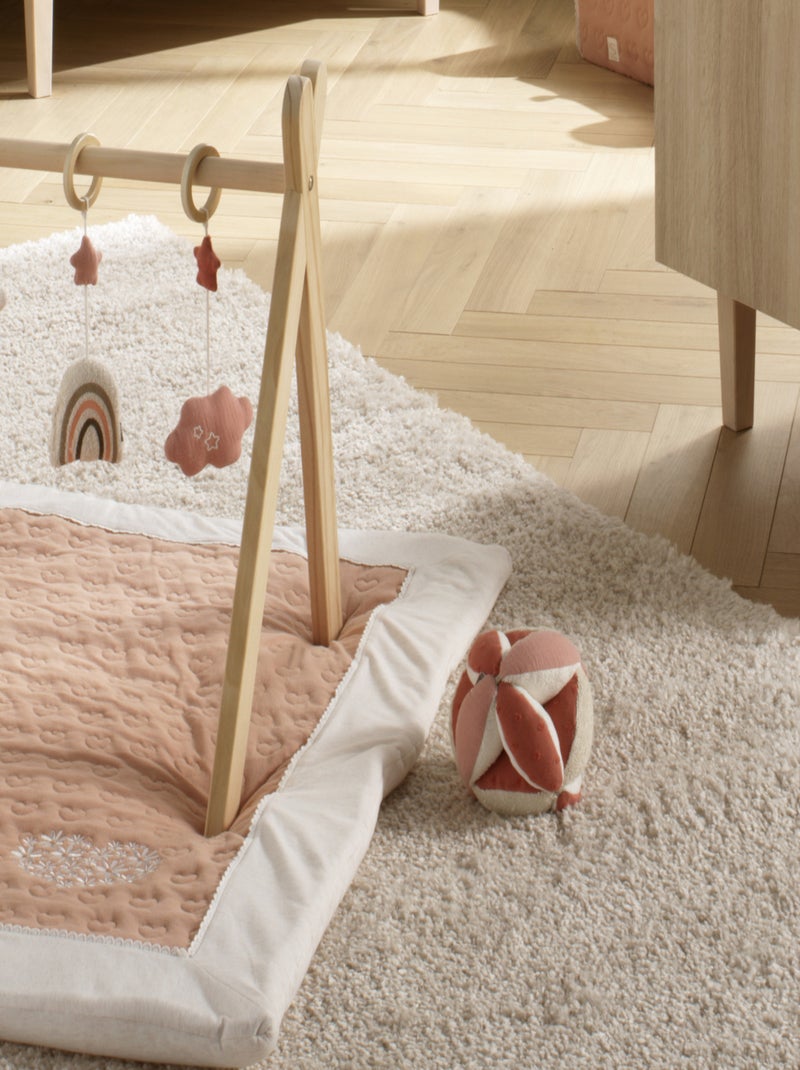 Palla sensoriale in cotone biologico e spugna - SAUTHON Rosa - Kiabi