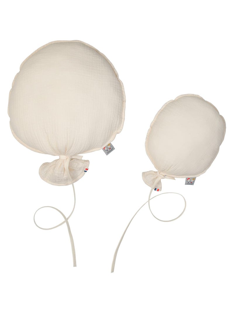 Palloncino decorativo da muro in garza di cotone - artigianale e personalizzabile - made in france | Beige - Kiabi
