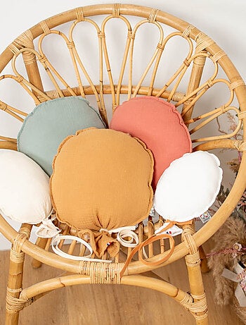 Palloncino decorativo da muro in garza di cotone - artigianale e personalizzabile - made in france |