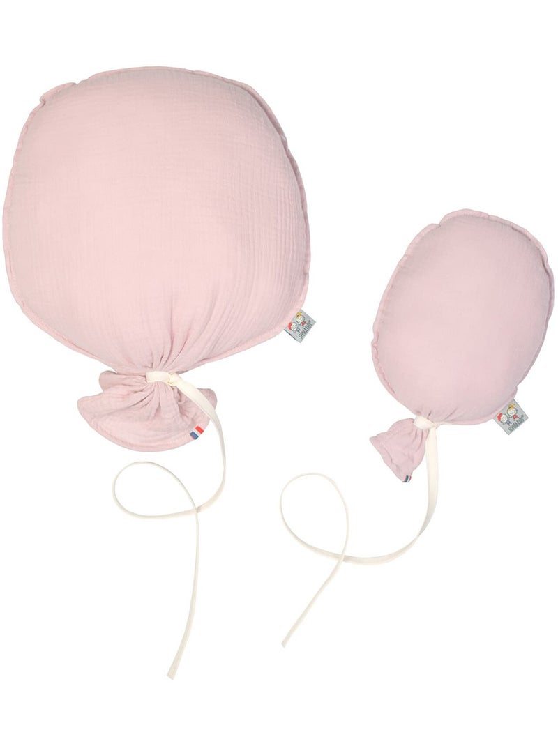 Palloncino decorativo da muro in garza di cotone - artigianale e personalizzabile - made in france | Rosa - Kiabi