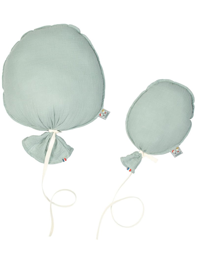 Palloncino decorativo da muro in garza di cotone - artigianale e personalizzabile - made in france | Verde acqua - Kiabi