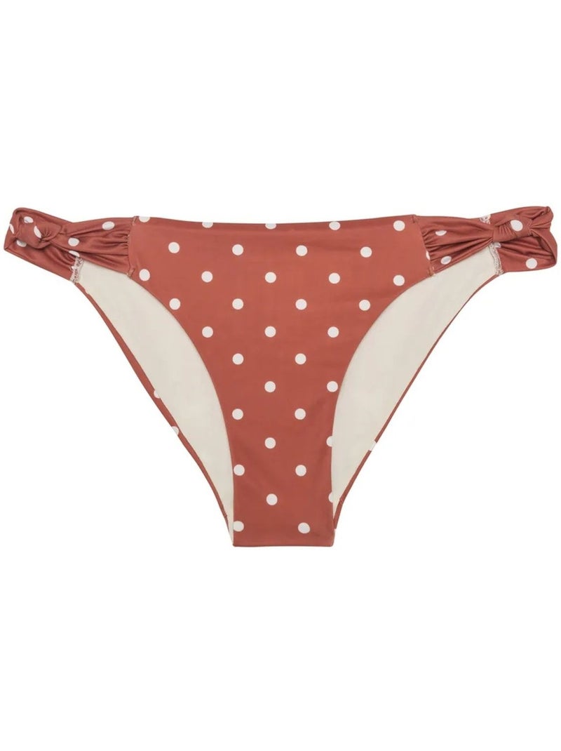 Palmaria slip bikini laterale penti Terracotta - Kiabi