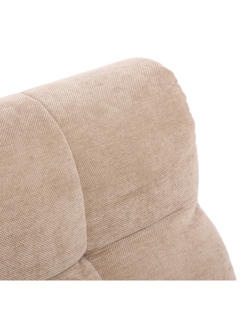 Panca a 2 posti in ciniglia Beige - Kiabi