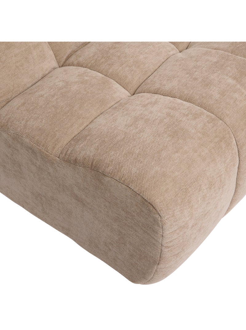 Panca a 2 posti in ciniglia Beige - Kiabi
