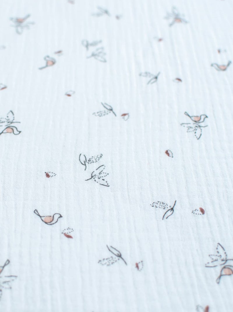 Panno in garza di cotone, melody | SEVIRA KIDS Bianco - Kiabi