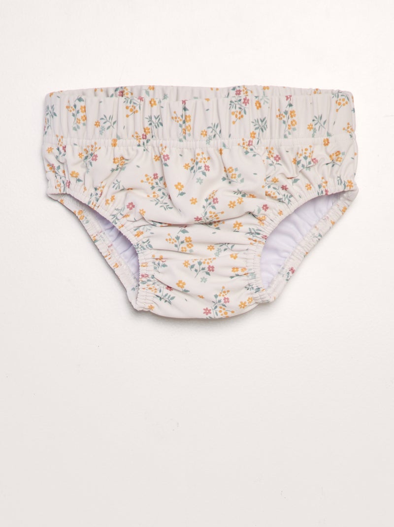 Pannolino da bagno fantasia BIANCO - Kiabi