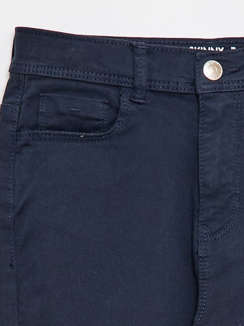 Pantacourt in denim con finiture a taglio vivo - Kiabi