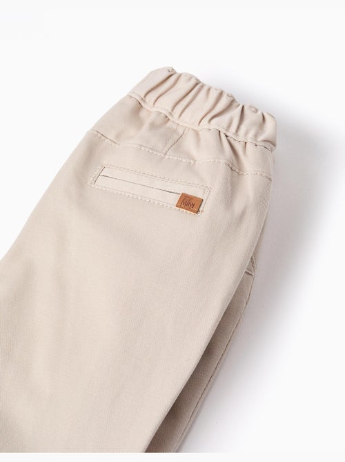 Pantalon en Sergé avec Bretelles Amovibles - Kiabi