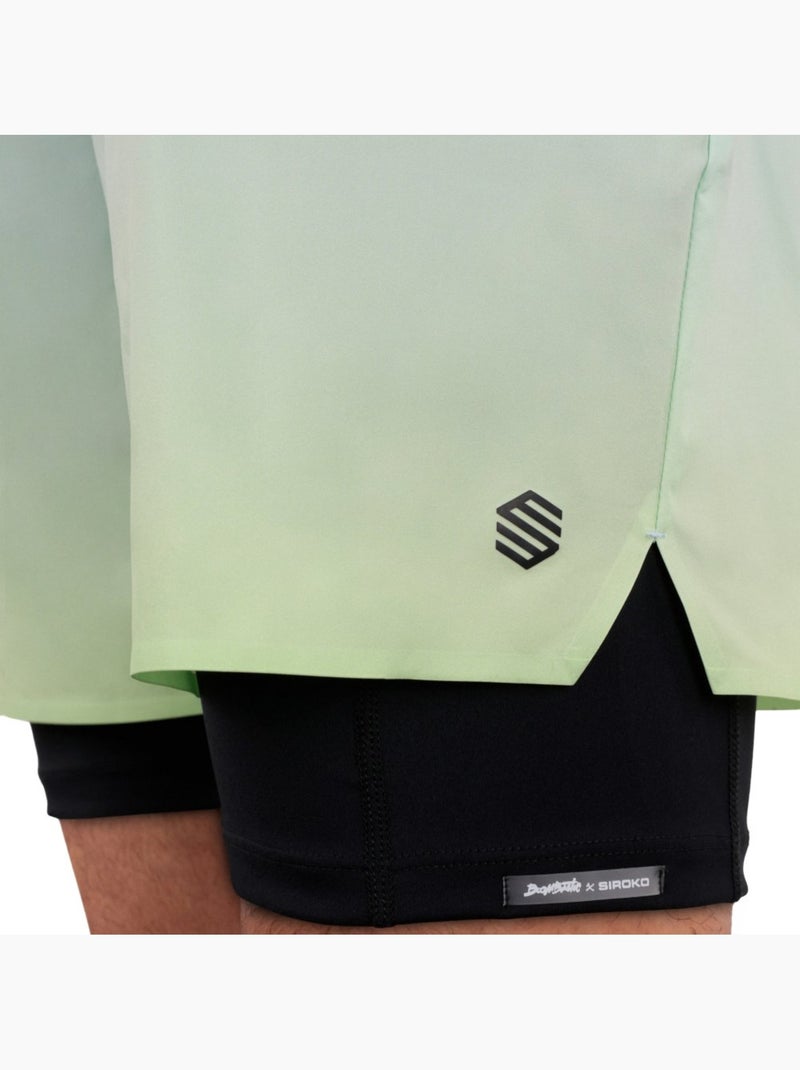 Pantaloncini 2 in 1 uomo boombastic uomo bbc clap Verde - Kiabi