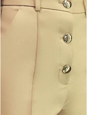 Pantaloncini a vita alta con bottoni hiccup