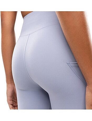 Pantaloncini aderenti da corsa da donna fitness donna thames lilac