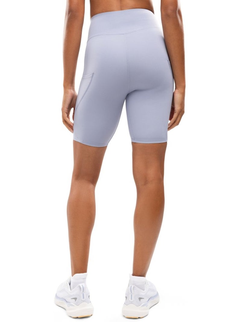 Pantaloncini aderenti da corsa da donna fitness donna thames lilac Viola - Kiabi