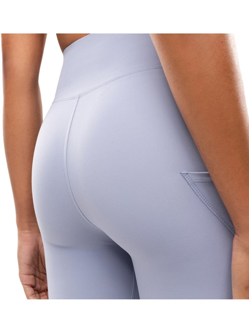 Pantaloncini aderenti da corsa da donna fitness donna thames lilac Viola - Kiabi