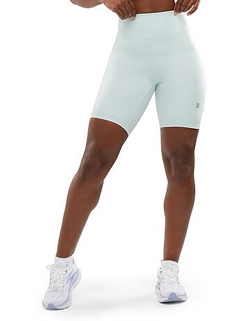 Pantaloncini aderenti da corsa da donna fitness donna thames mint