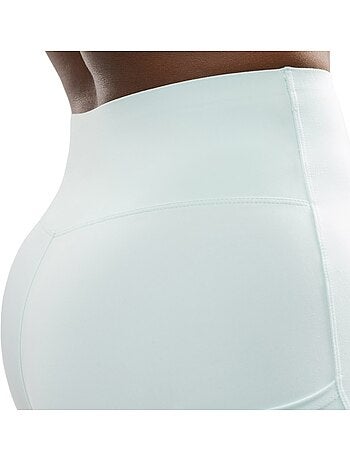Pantaloncini aderenti da corsa da donna fitness donna thames mint