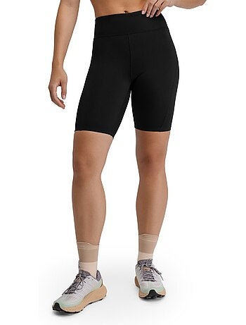 Pantaloncini aderenti da trail running da donna escursionismo donna west