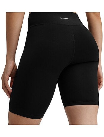 Pantaloncini aderenti da trail running da donna escursionismo donna west