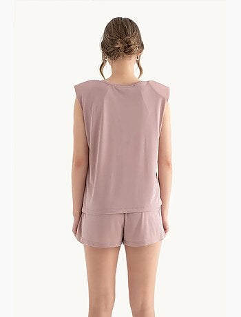 Pantaloncini basic con coulisse a vita media hiccup
