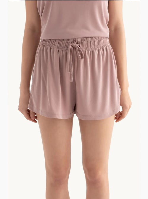 Pantaloncini basic con coulisse a vita media hiccup - Kiabi Pantaloncini basic con coulisse a vita media hiccup - Kiabi