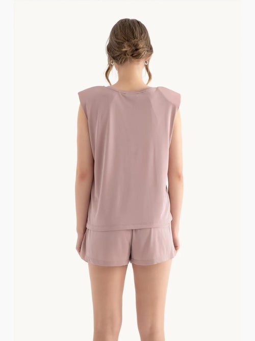 Pantaloncini basic con coulisse a vita media hiccup - Kiabi Pantaloncini basic con coulisse a vita media hiccup - Kiabi