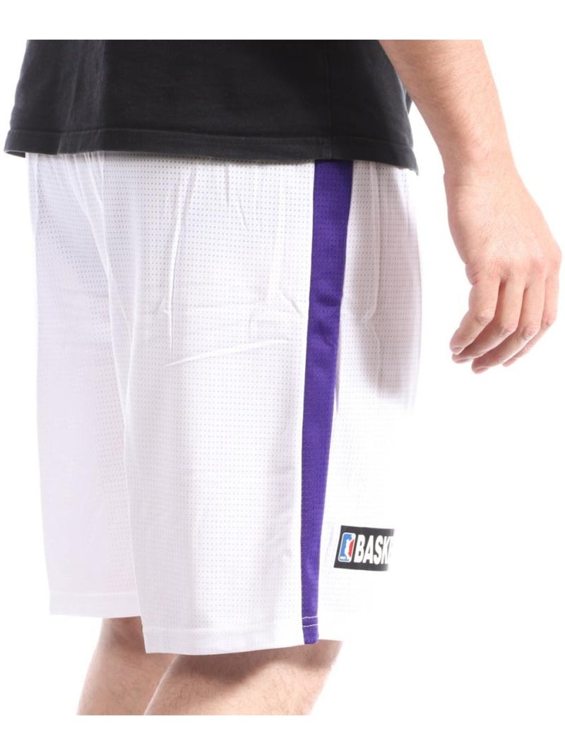 Pantaloncini basket uomo sport zone Bianco - Kiabi