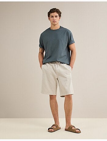 Pantaloncini bermuda twill, mo fashion