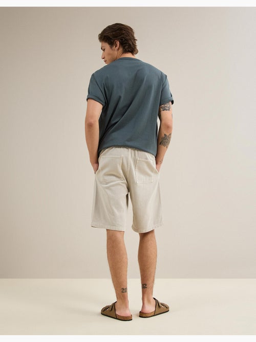 Pantaloncini bermuda twill, mo fashion - Kiabi Pantaloncini bermuda twill, mo fashion - Kiabi