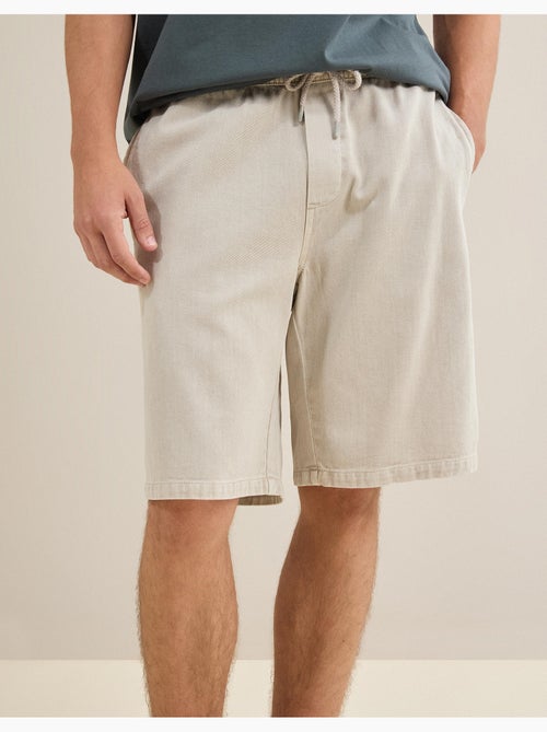 Pantaloncini bermuda twill, mo fashion - Kiabi Pantaloncini bermuda twill, mo fashion - Kiabi