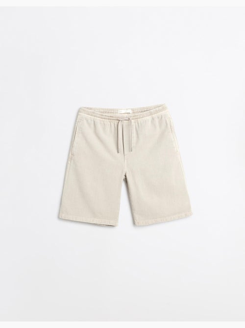 Pantaloncini bermuda twill, mo fashion - Kiabi Pantaloncini bermuda twill, mo fashion - Kiabi