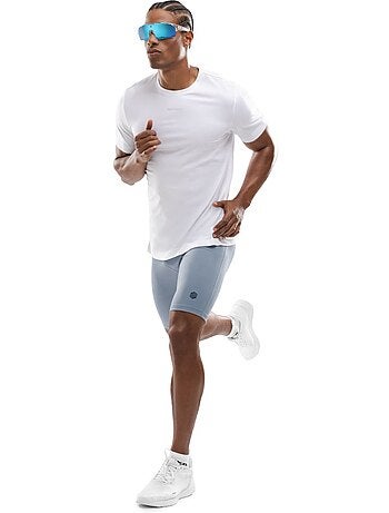 Pantaloncini biker aderenti da allenamento da uomo fitness uomo auckland