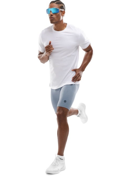 Pantaloncini biker aderenti da allenamento da uomo fitness uomo auckland - Kiabi