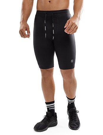 Pantaloncini biker aderenti da allenamento da uomo fitness uomo press