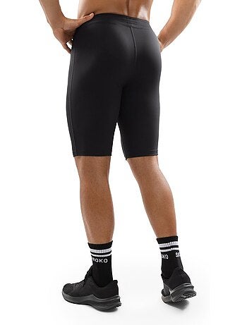 Pantaloncini biker aderenti da allenamento da uomo fitness uomo press