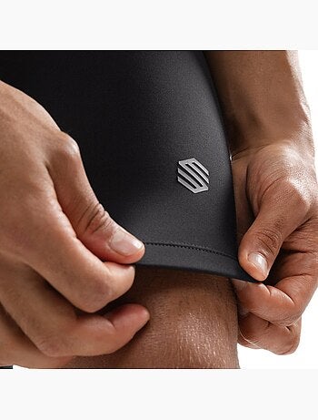 Pantaloncini biker aderenti da allenamento da uomo fitness uomo press