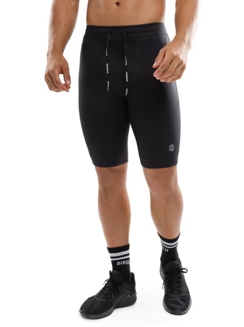 Pantaloncini biker aderenti da allenamento da uomo fitness uomo press - Kiabi