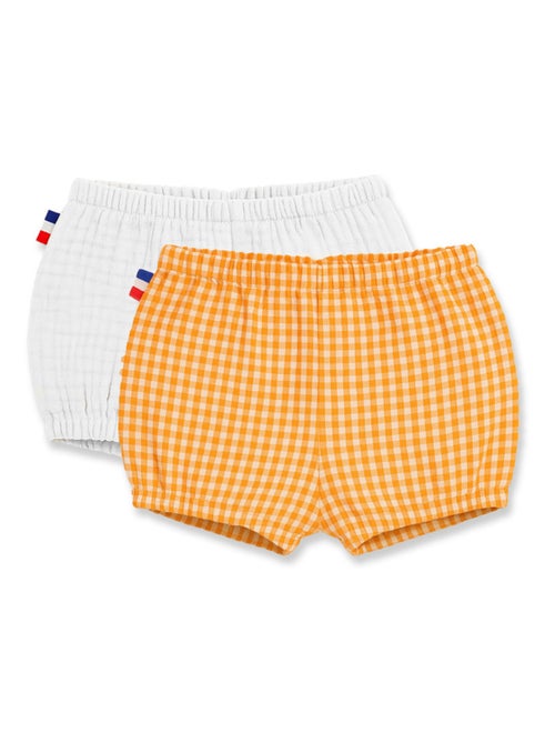 Pantaloncini bloomers in cotone biologico - Kiabi