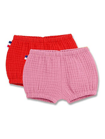 Pantaloncini bloomers in cotone biologico