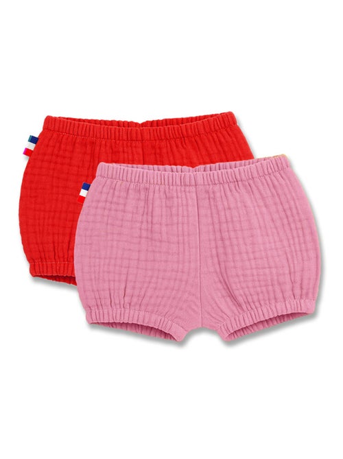 Pantaloncini bloomers in cotone biologico - Kiabi