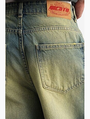 Pantaloncini capri in denim destroyed giesto