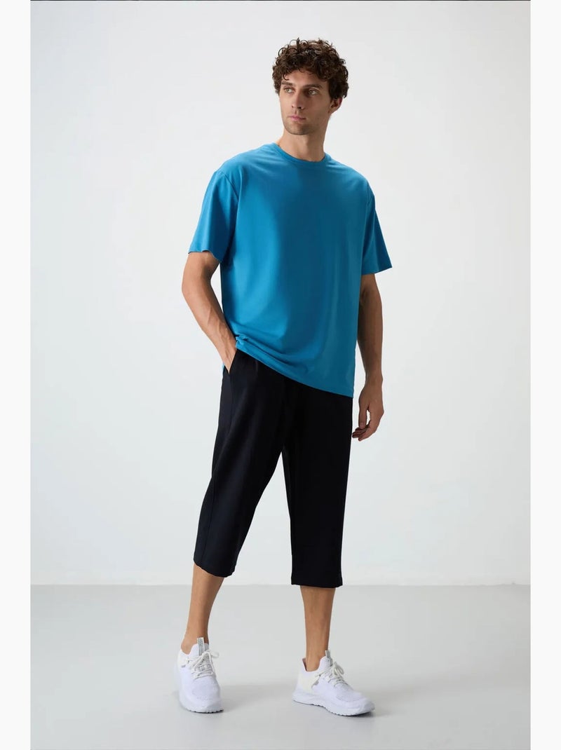 Pantaloncini capri in jersey da uomo tommy Grigio scuro - Kiabi