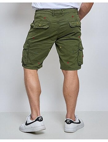 Pantaloncini Cargo a fantasia Kebello