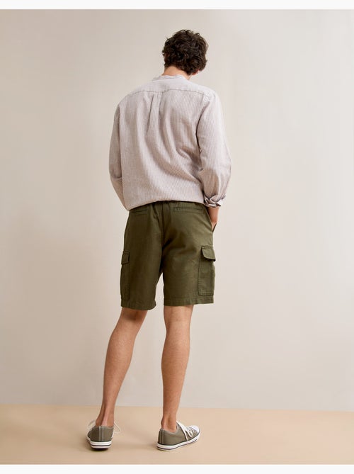 Pantaloncini cargo con lino, MO Fashion - Kiabi Pantaloncini cargo con lino, MO Fashion - Kiabi