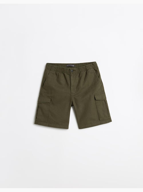 Pantaloncini cargo con lino, MO Fashion - Kiabi Pantaloncini cargo con lino, MO Fashion - Kiabi