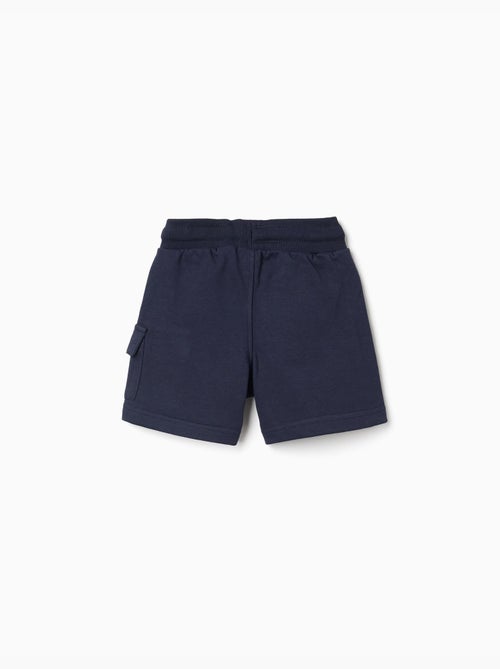 Pantaloncini cargo in felpa con coulisse - Kiabi