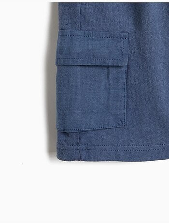 Pantaloncini cargo in pile, mo fashion