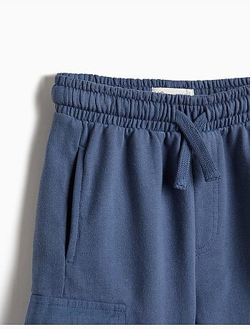 Pantaloncini cargo in pile, mo fashion